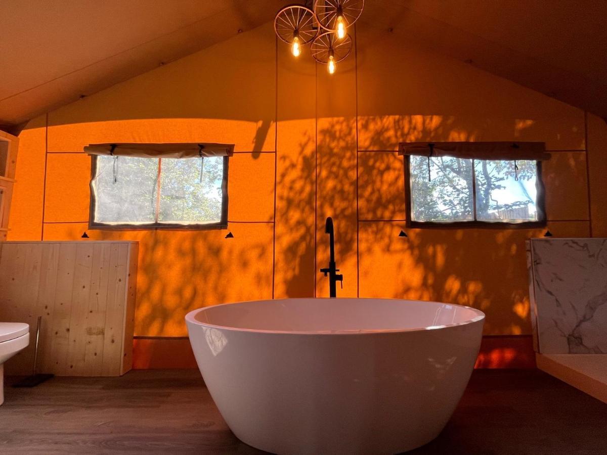 Aladdin Safari Tent Tenby Kültér fotó